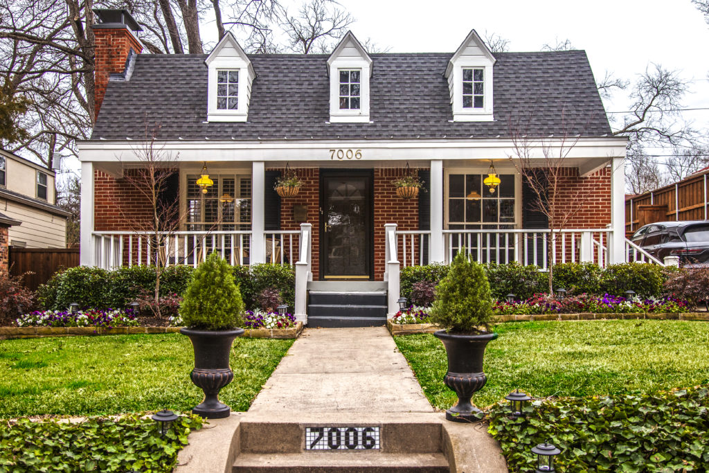 This classic Tudor home is on Santa Monica Drive.  (Photo by Kim Leeson)