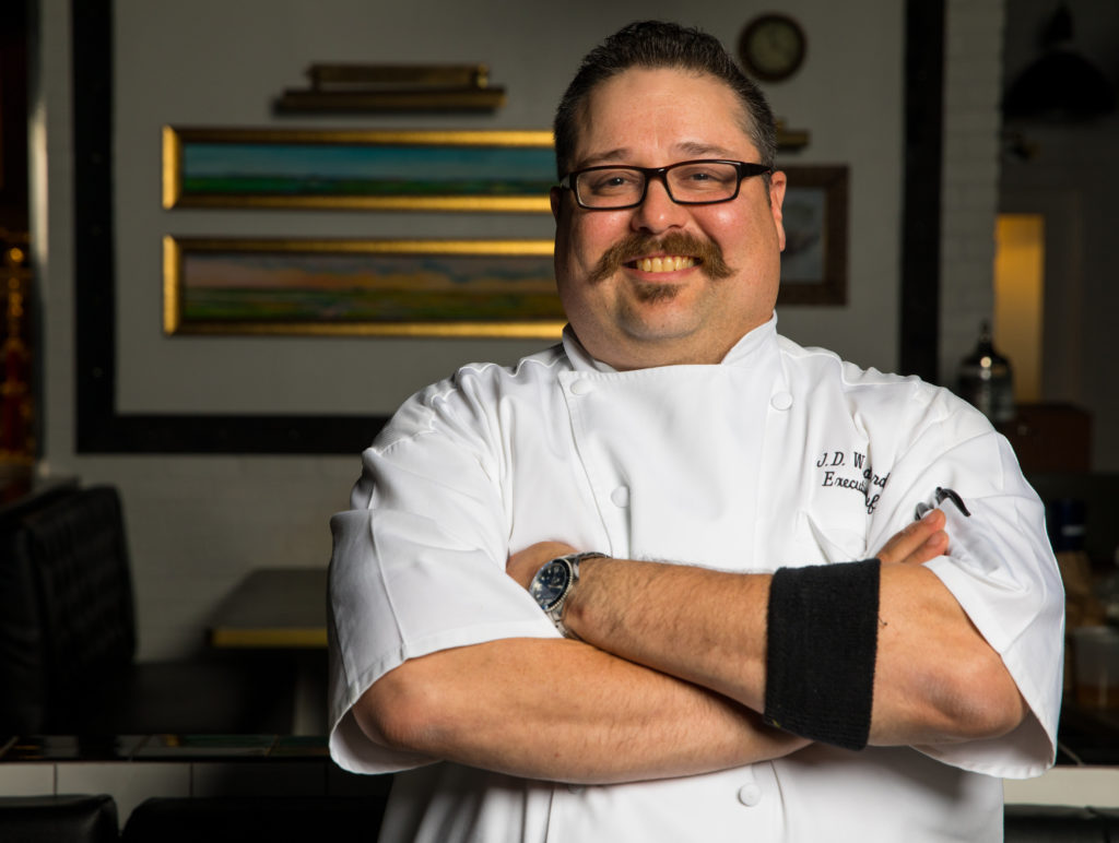 1751 Sea and Bar executive chef J.D. Woodward. (Shannon O'Hara Photography)