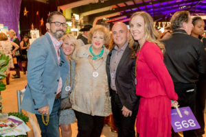 Jeffrey & Jodi Mastro, Jerre’ Williams, Oliver & Kristen Badgio at the Houston Cattle Baron’s Ball at the George Ranch. (Photo by Mike Charlton)