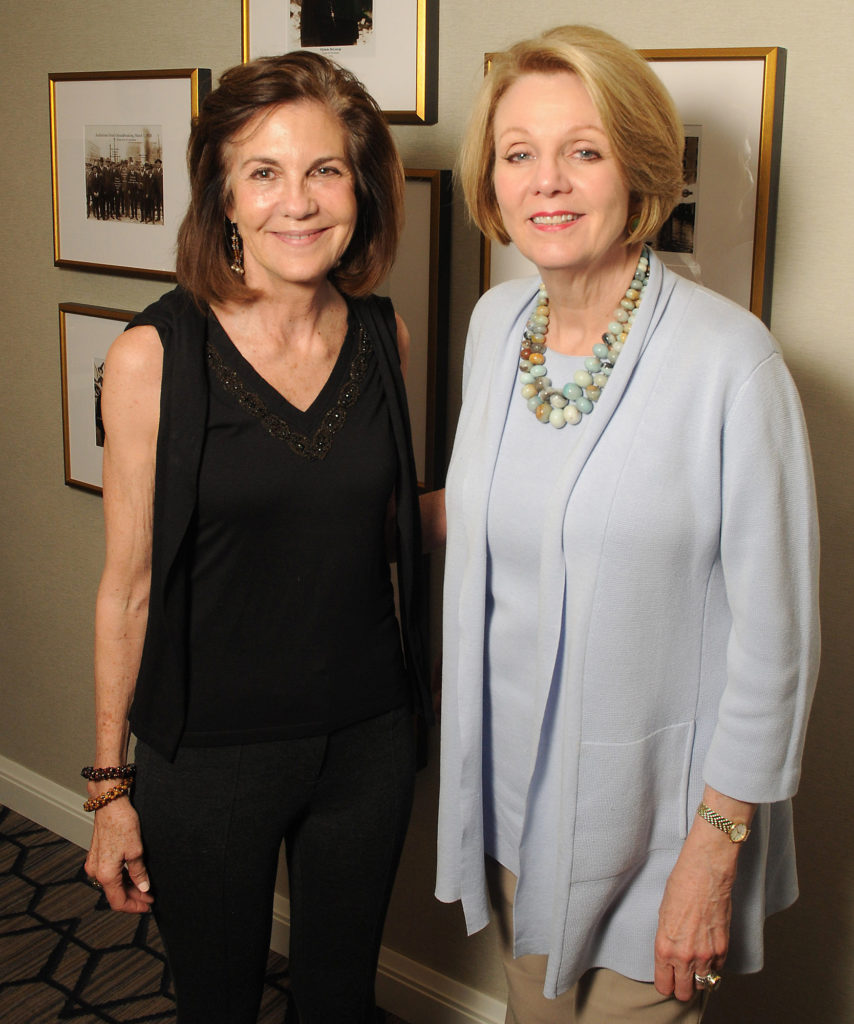 Jereann Chaney, Carol Fleming at the Contemporary@MFAH reception at the Lancaster Hotel (Photo by Dave Rossman)