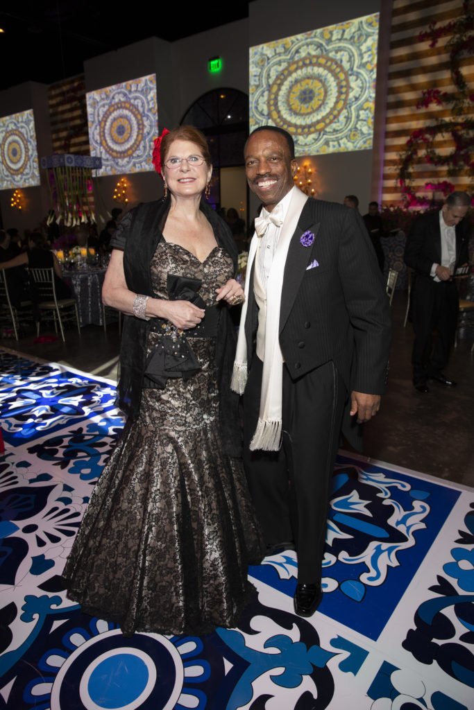 Joni Baird, Astley Blair at the Houston Grand Opera Ball. (Photo by Jenny Antill)