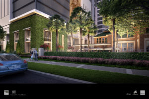 La Colombe d’Or Hotel & Residences; Rendering Courtesy of Munoz + Albin