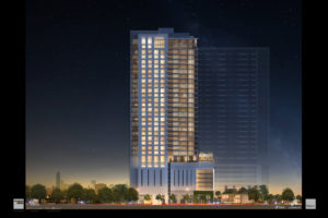 La Colombe d’Or Hotel & Residences Streetscape; Rendering Courtesy of Munoz + Albin (2)