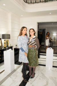 Laure Hériard Dubreuil, Delfina Delettrez Fendi (Photo by Emile Browne)