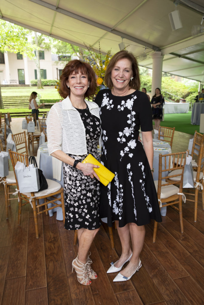 Marcy Taub Wessel, Polly Bowden at the Bayou Bend Fashion Show & Luncheon  (Photo by Jenny Antill Clifton)