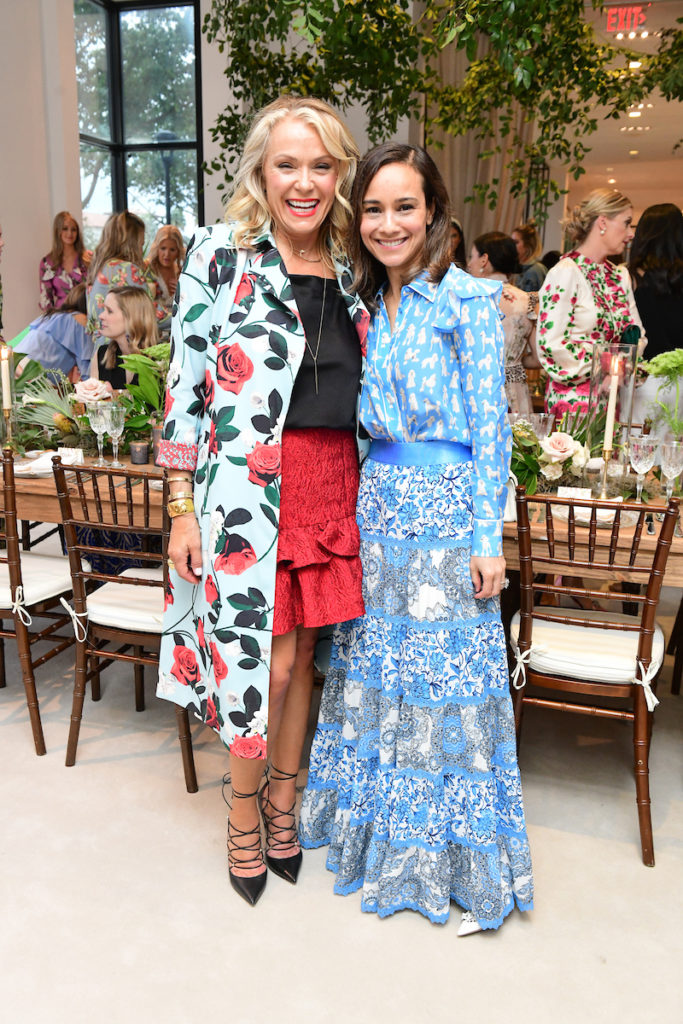Mary Ann Hebrank, Nielo Chow at the Tootsies dinner for PatBo. (Photo by Daniel Ortiz)