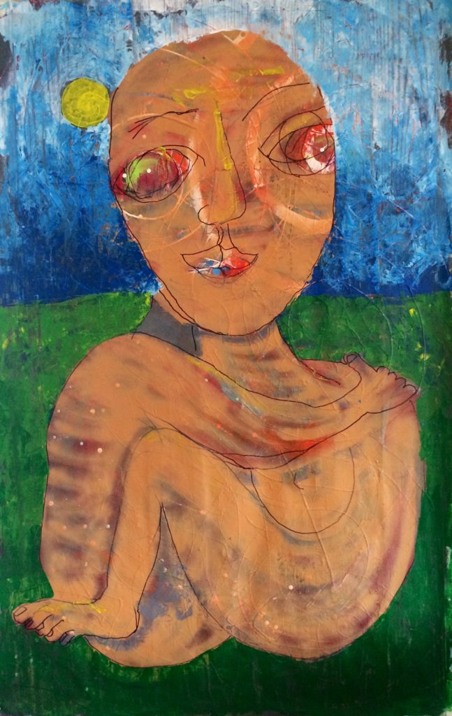 Mitch Samuels Grystar's "Being One," 2016 (Winter Street, Studio B12)