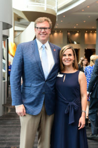 Mitchell Derrick, Maggie Stacy at the Ronald McDonald House Spirit of Hope luncheon. (Photo by Daniel Ortiz)