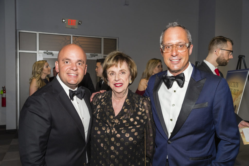 Oliver Badgio, Jean Sullivan, Mark Sullivan at the Joe Niekro Foundation Knuckle Ball. (Photo by Nikki Rosenberg)