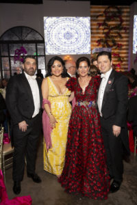 Opera Ball Chair Alfredo Vilas, soprano Ailyn Perez, Marcia Vilas in David Peck, David Peck_Houston Grand Opera Ball enny Antill