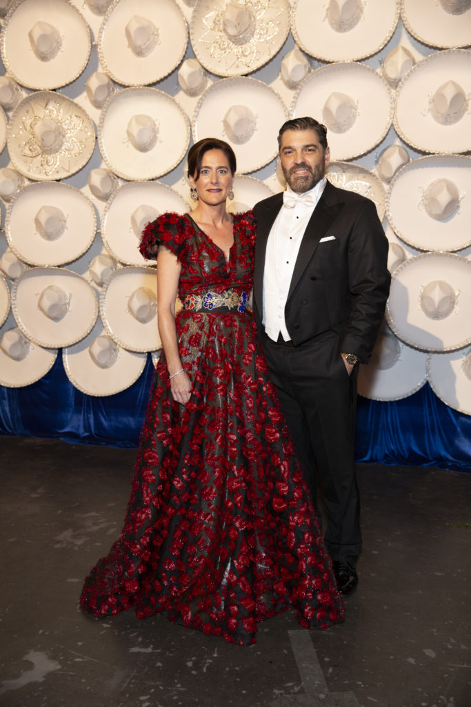 Houston Grand Opera Ball chairs Marcia and Alfredo Vilas. (Photo by Jenny Antill)