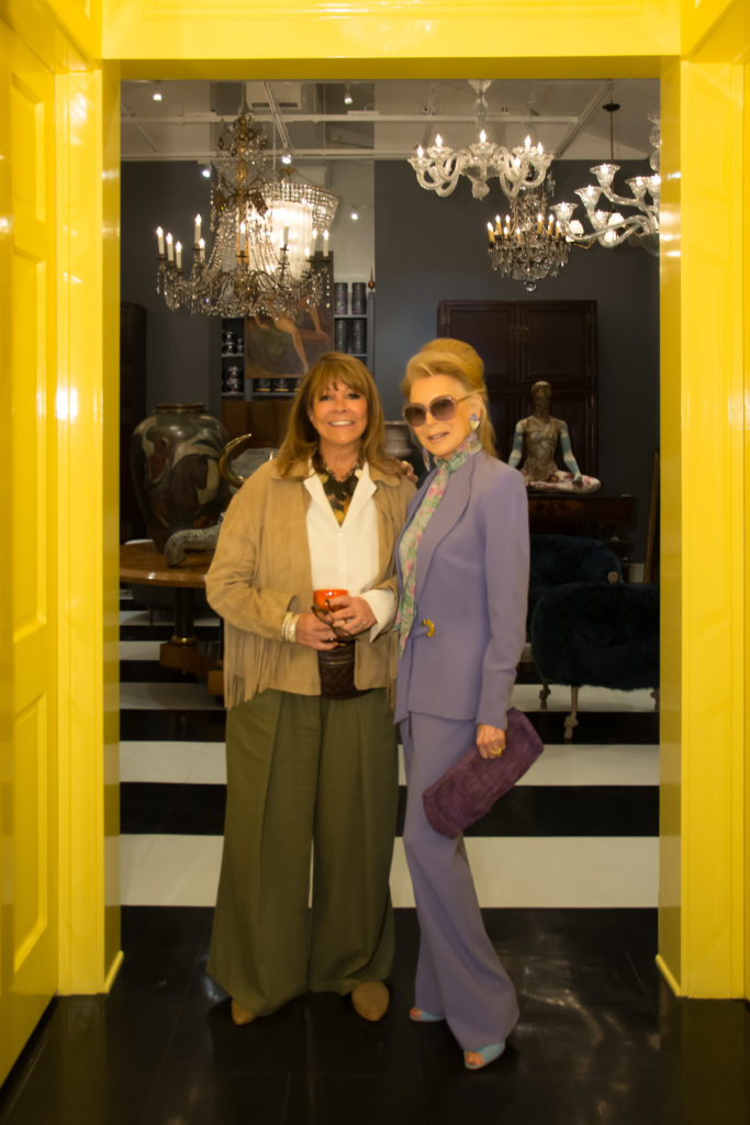Meg Goodman, Joan Schnitzer at Becca Cason Thrash's luncheon at Moxie. (Photo by Emile C. Browne)