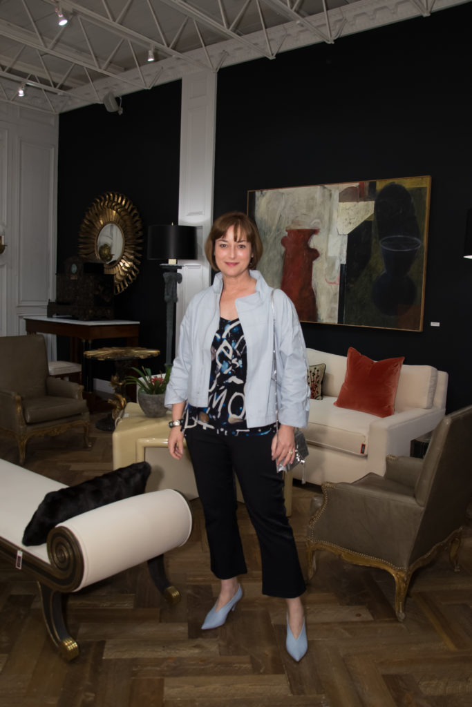 Leigh Smith at Becca Cason Thrash's luncheon at Moxie. (Photo by Emile C. Browne)