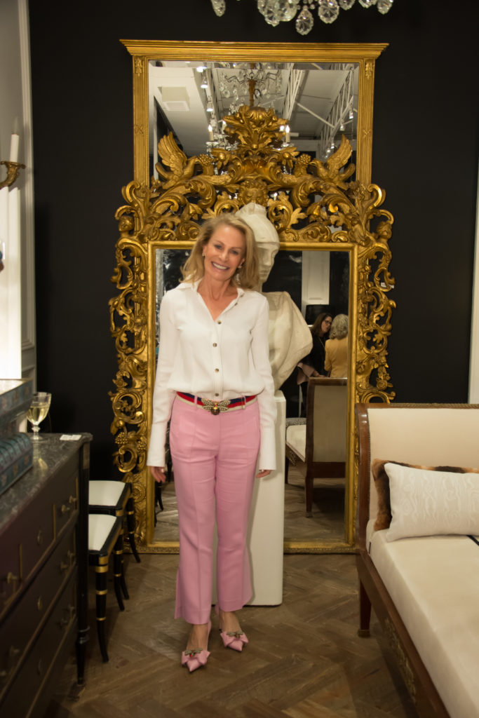 Leslie Robinson at Becca Cason Thrash's luncheon at Moxie. (Photo by Emile C. Browne)