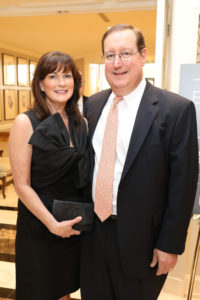 Paige & William Griffin at the Broach Foundation dinner. (Photo by Priscilla Dickson)