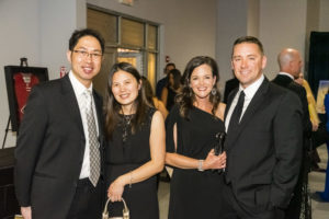 Peter Kan, Mei-Jan Ho, Toi & Greg Collins at the Joe Niekro Foundation Knuckle Ball. (Photo by Nikki Rosenberg)