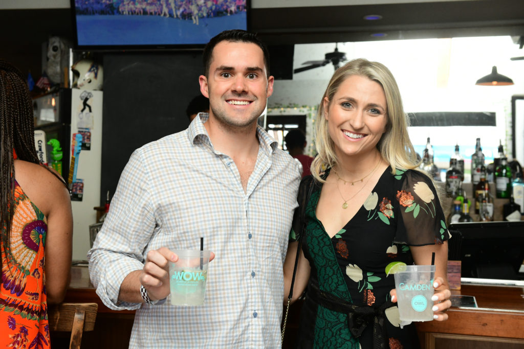 Camden's Richard Campo, Dallas Mactier at Dress for Success Houston Women of Wardrobe Spring Fling. (Photo by Daniel Ortiz)