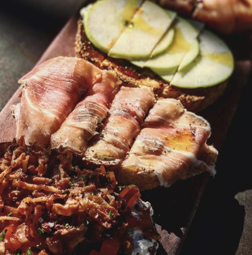Postino's bruschetta boards are a thing of beauty. 