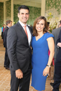 Steve & Kelly Provenzano at the Broach Foundation dinner. (Photo by Priscilla Dickson)
