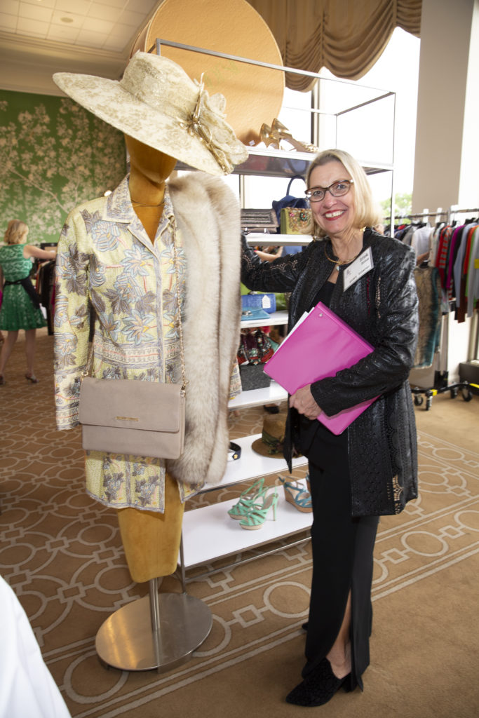 Stick Delaup at the Salvation Army Reflections on Style luncheon at River Oaks Country Club. (Photo by Jenny Antill)