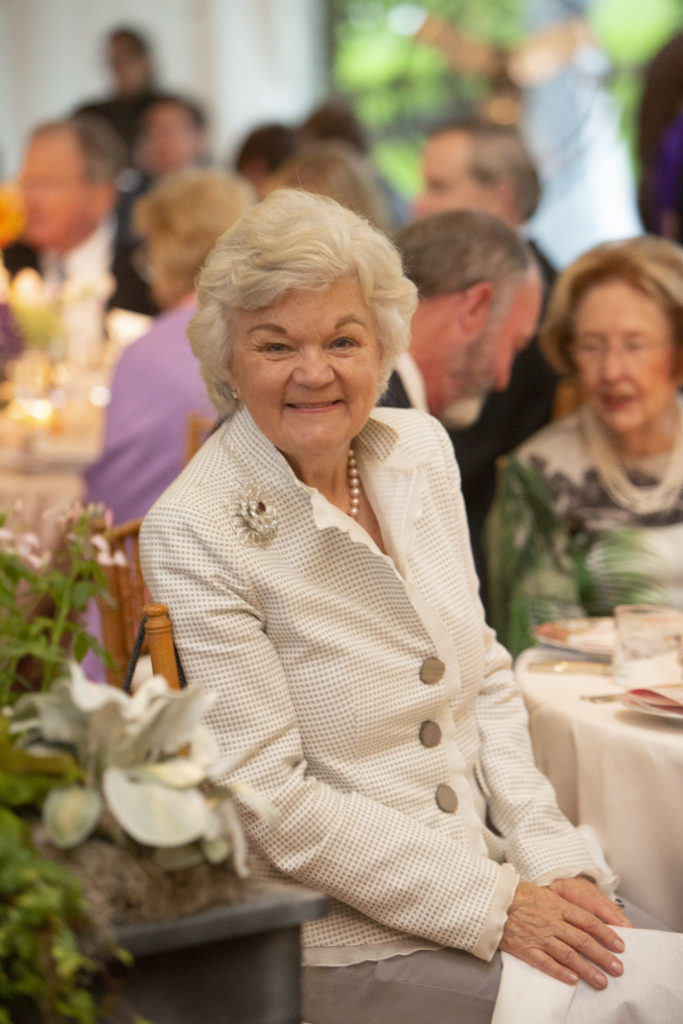 Susie Glasscock at the Bayou Bend Garden Party. (Photo by Jenny Antill Clifton) (