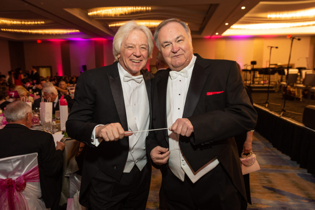 Conductors Andrzej Grabiec and Franz Anton Krager  at the Virtuosi of Houston gala. (Photo by Fulton Davenport/PWL Studio)