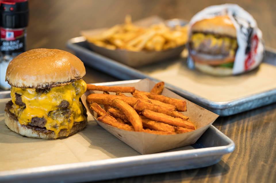 Sweet potato fries still made the menu. 