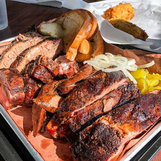 Ray's Real Pit BBQ Shack will meet all of your brisket needs. 