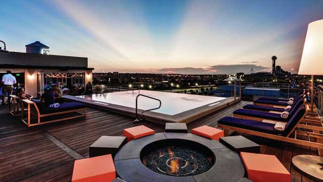 Gallery Rooftop Lounge at CANVAS hotel is throwing a Dipped in Gold party for New Years.