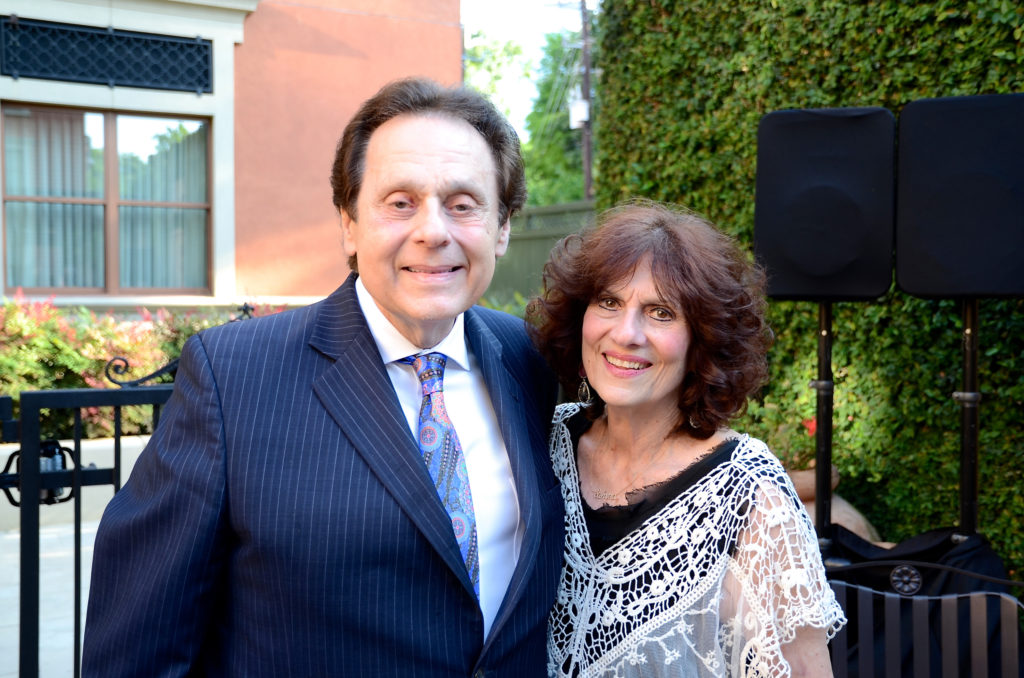 Tony & Donna Vallone at the kick off, held at Hotel Granduca, for the American Cancer Society's Corks & Forks fundraiser. (Photo by Roswitha Vogler)