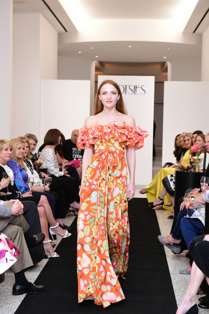 Andrew Gn fall collection on the catwalk at Tootsies. (Photo by Daniel Ortiz)