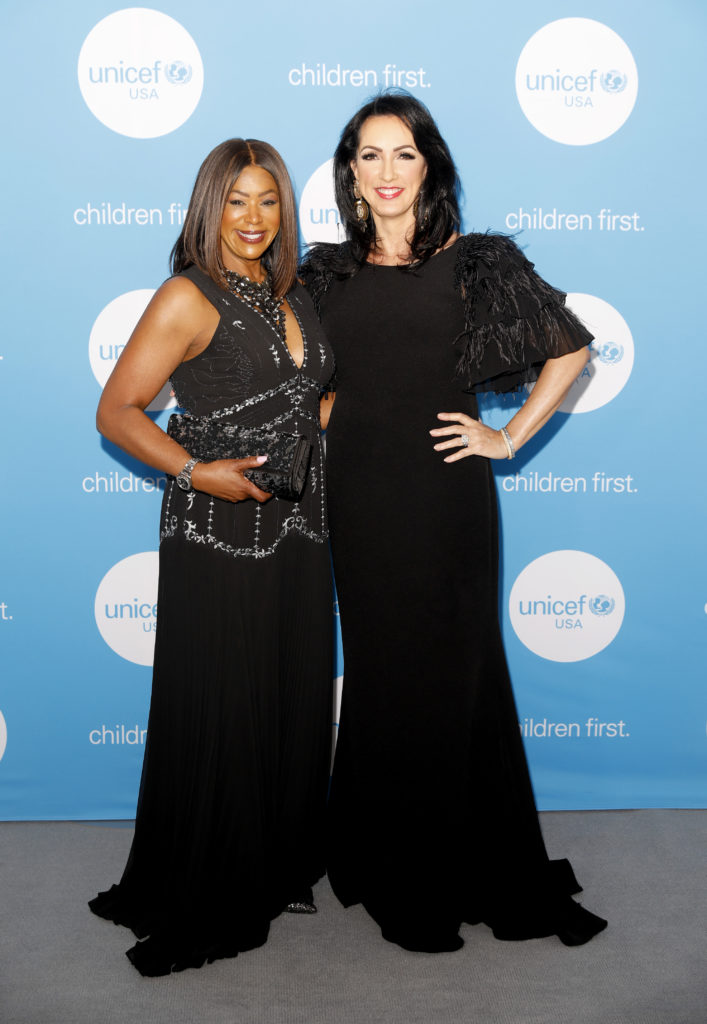 Deborah Duncan, Alicia Smith  at the sixth annuall UNICEF Gala at The Post Oak Hotel.  (Photo by Bob Levey/Getty Images for UNICEF)