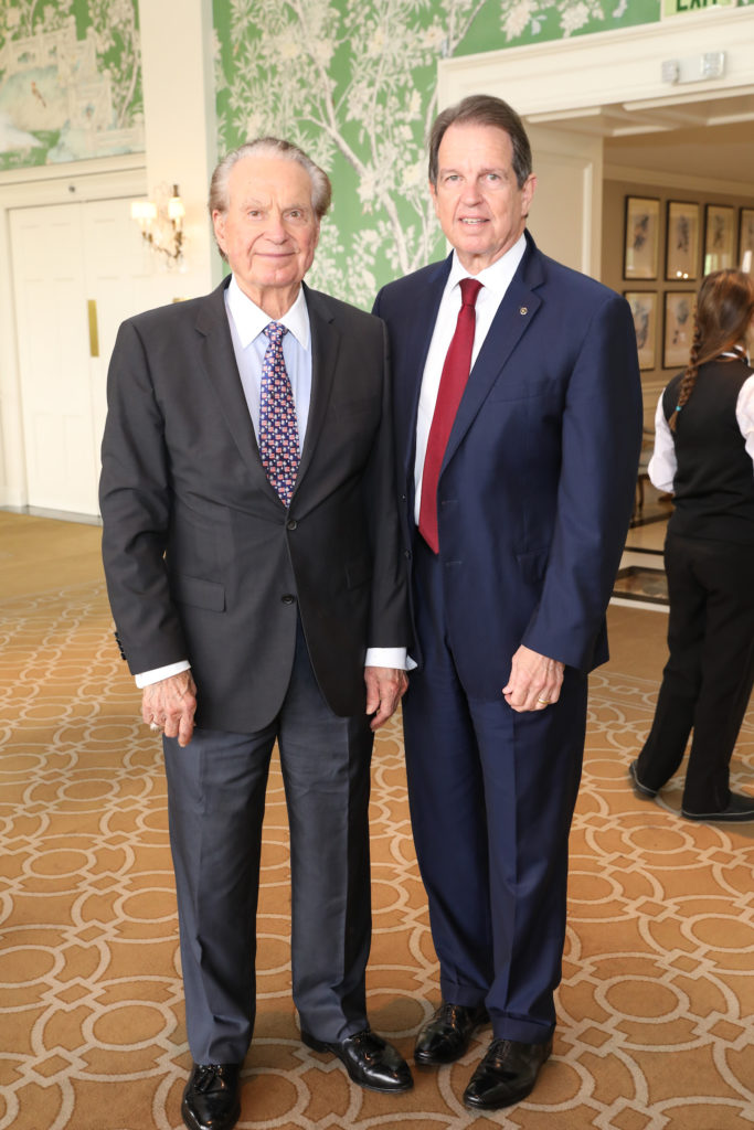 Welcome Wilson Sr., Welcome Wilson Jr. at the Men of Distinction luncheon. (Photo by Priscilla Dickson)