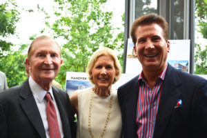 George & Bonner Ball, Richard Dawson at the Buffalo Bayou Partnership dinner at The Dunlavy. (Photo by Trudi Smith)