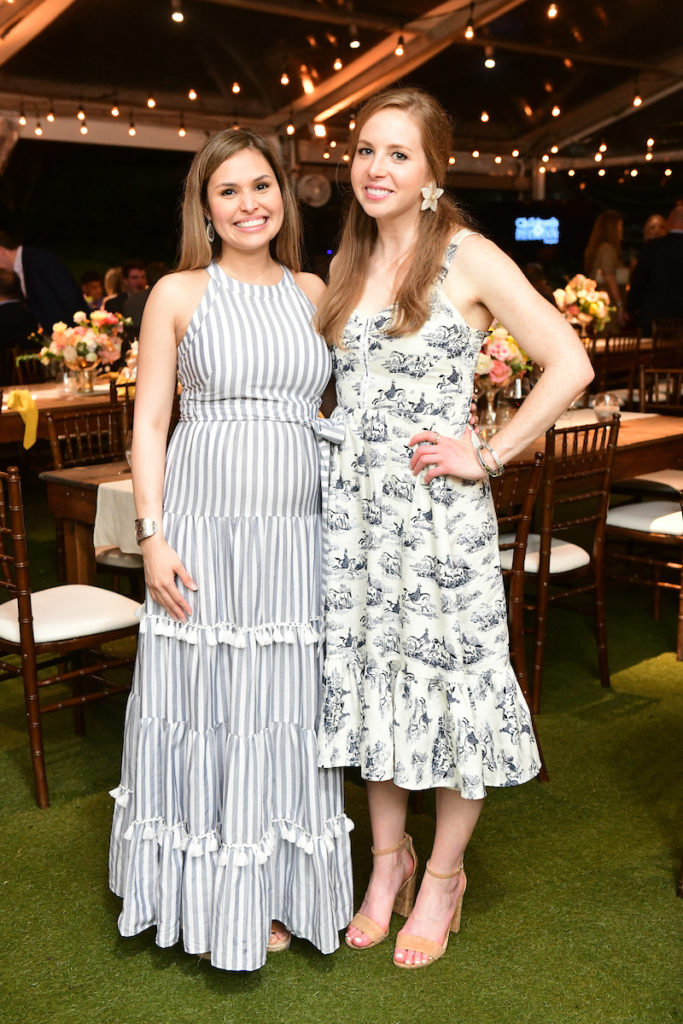 Vivian VandenBout, Jennie V. Caven at the Children's Memorial Hermann event at McGovern Centennial Gardens. (Photo by Daniel Ortiz)