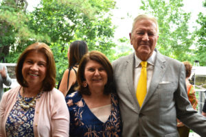 Anne Olson, Gayl & Chuck Carlberg at the Buffalo Bayou Partnership dinner at The Dunlavy. (Photo by Trudi Smith)