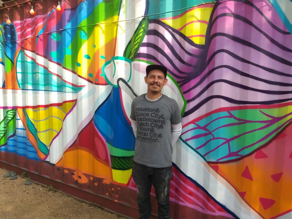 Multimedia artist DUAL will present an album-inspired artwork at the "Loveletter" release event. (Photo by Catherine D. Anspon)