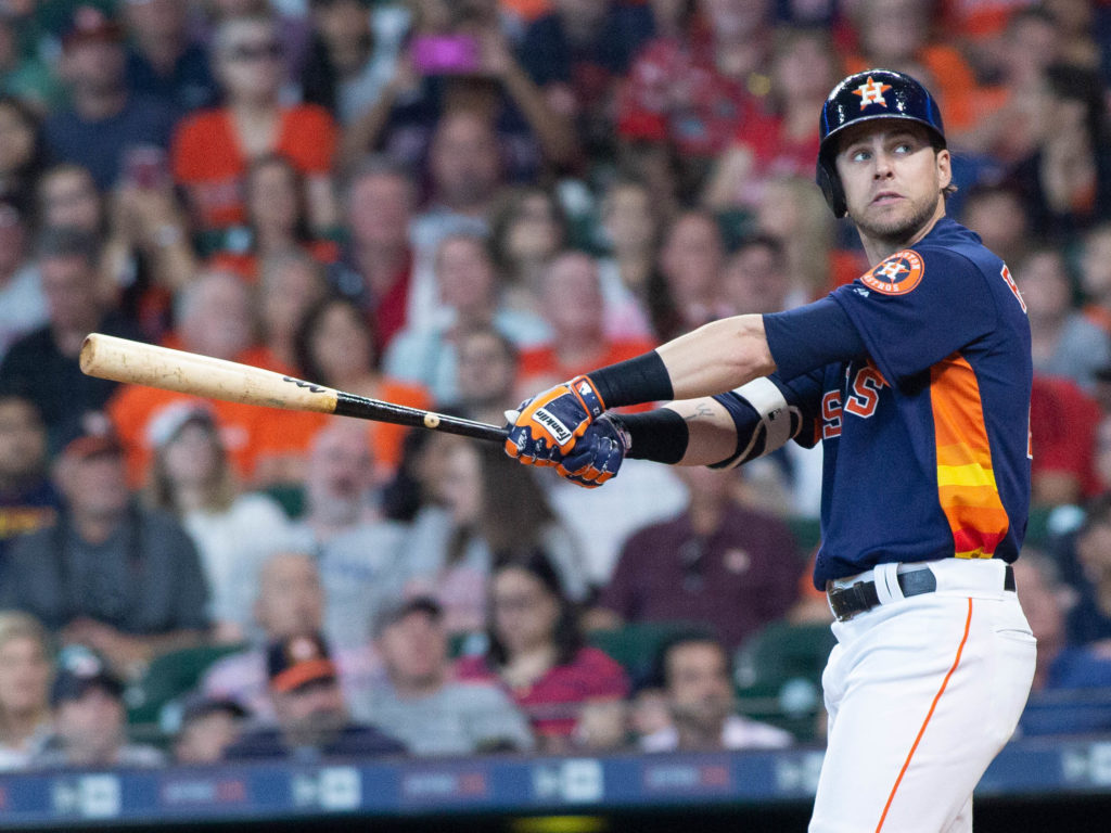 Josh Reddick brings intensity to wherever spot he's hitting in. (Photo by F. Carter Smith)
