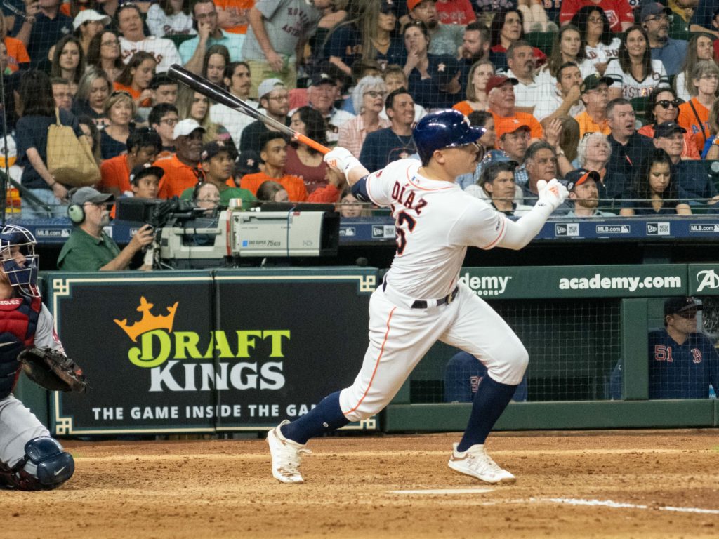 Aledmys Diaz has delivered some big hits for the Astros. (Photo by F. Carter Smith)
