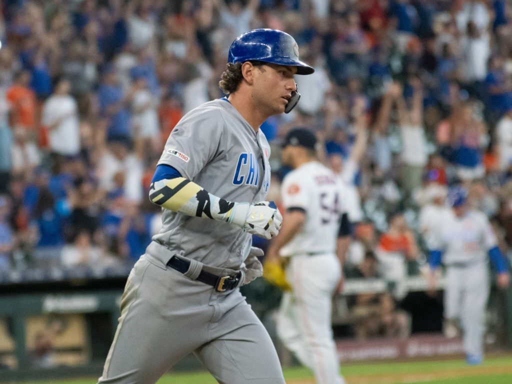 Kyle Schwarber brings real power to the top of the Chicago Cubs' lineup. (Photo by F. Carter Smith)