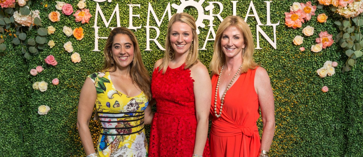 Kristina Somerville, Christina Stith, Kim Moody at the Children’s Memorial Hermann event at McGovern Centennial Gardens. (Photo by Daniel Ortiz)