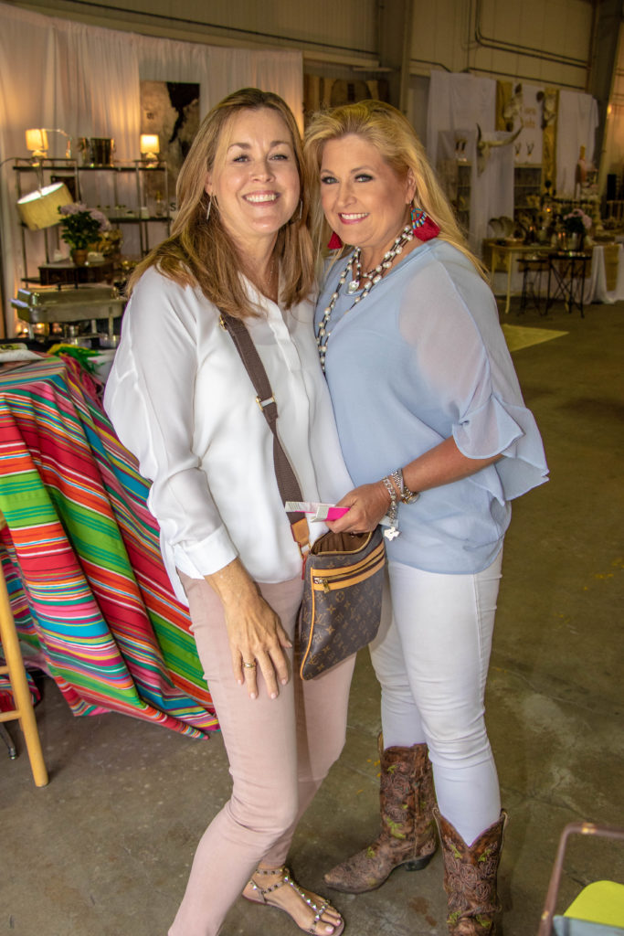 Katie Sepulveda, Michelle Maresh at the DASH spring market. (Photo by Gray Moore)