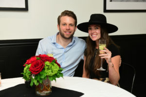 Chase Randolph, Kasie Brewer at the opening of B.B. Italia Kitchen & Bar. (Photo by Daniel Ortiz)
