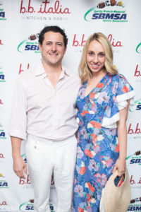 David & Frani Denenburg at the opening of B.B. Italia Kitchen & Bar. (Photo by Daniel Ortiz)