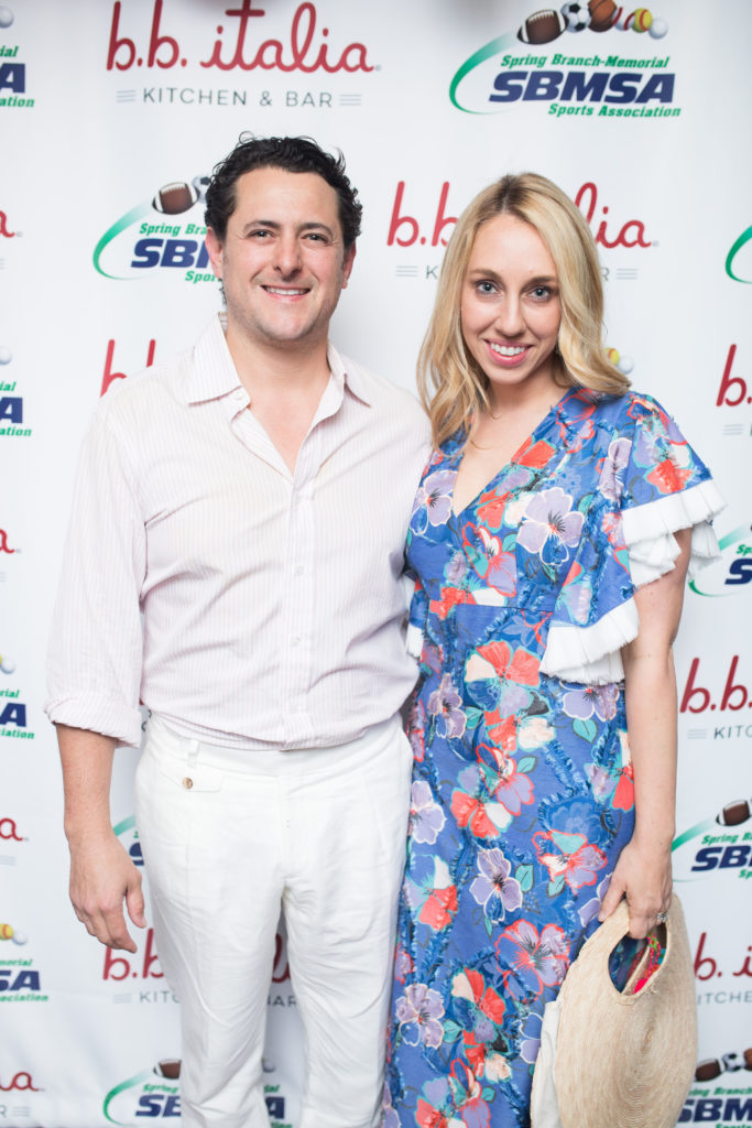 David & Frani Denenburg at the opening of B.B. Italia Kitchen & Bar. (Photo by Daniel Ortiz)