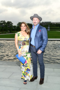Kristina Somerville, Tony Bradfield at the Children’s Memorial Hermann event at McGovern Centennial Gardens. (Photo by Daniel Ortiz)
