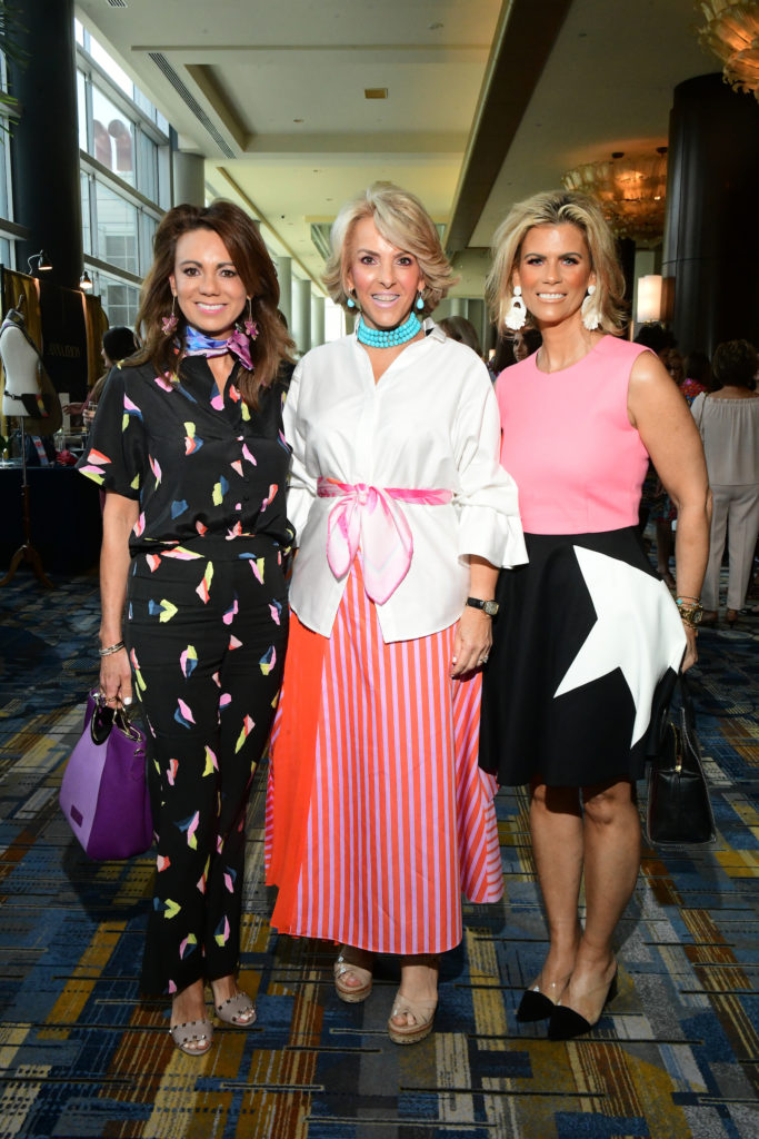 Alexandra Cevallos, Mary Tere Perusquia, Marisol Leiva at the Latin Women's Initiative annual luncheon. (Photo by Daniel Ortiz)