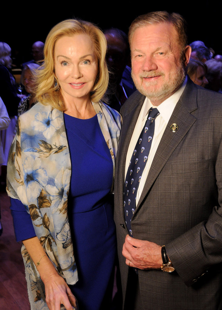 Alice and Keith Mosing at the 25th Annual "A Celebration of Reading" at the Hobby Center.(Dave Rossman Photo)