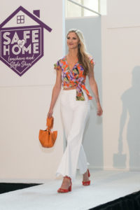 Amy Cole at the Astros Foundation Safe at Home luncheon. (Photo by Jacob Power)