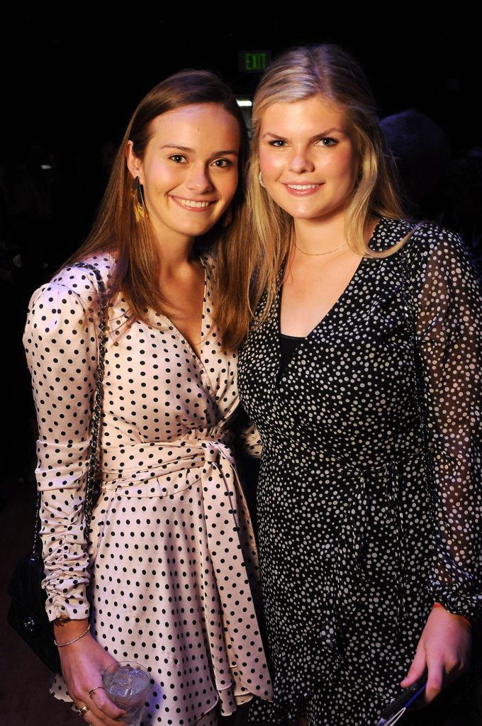 Barbara Pierce and Emma Gillam at the 25th Annual "A Celebration of Reading" at the Hobby Center.